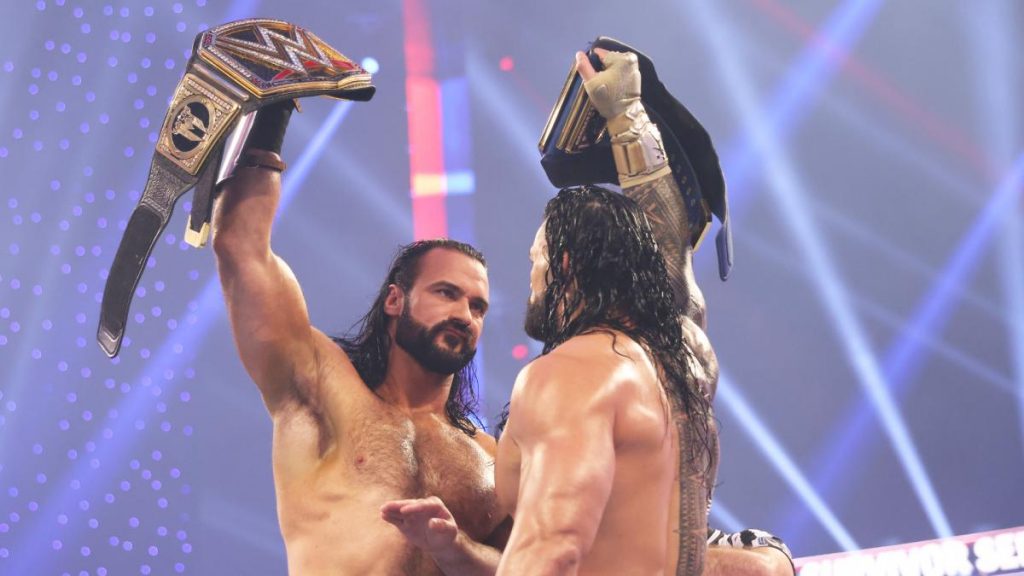 Drew Mcintyre vs Roman Reigns Survivor Series 2020 WWE