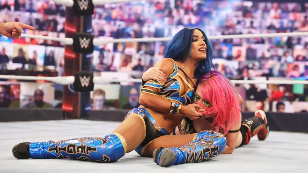 Sasha Banks vs Asuka Survivor Series 2020 WWE