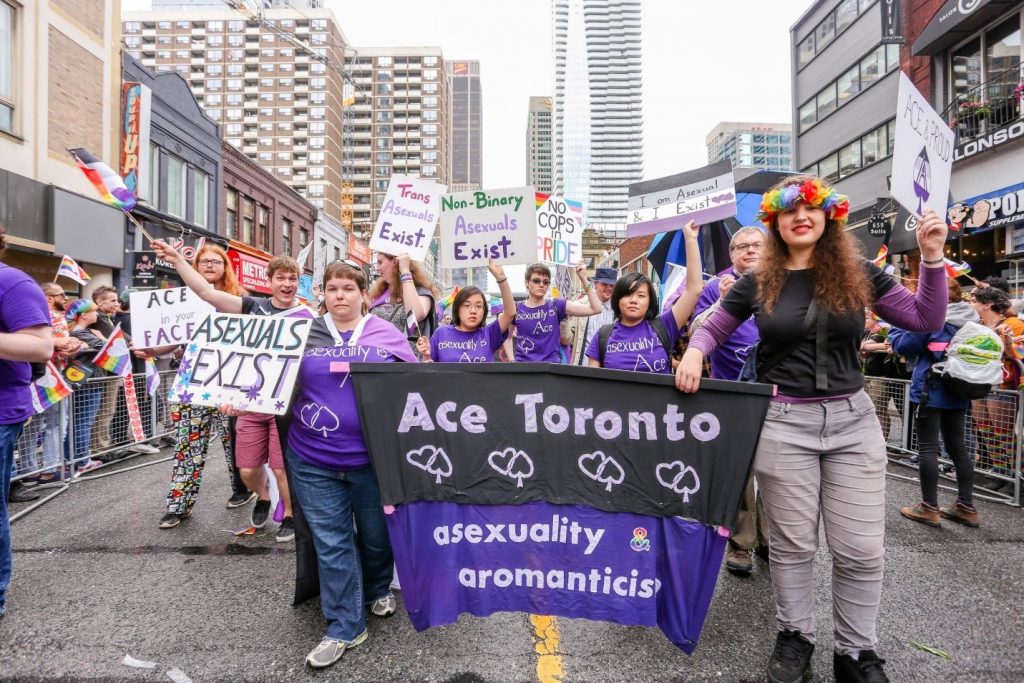 An ace group marches at the Toronto Pride Parade (Credit: Fox 2)