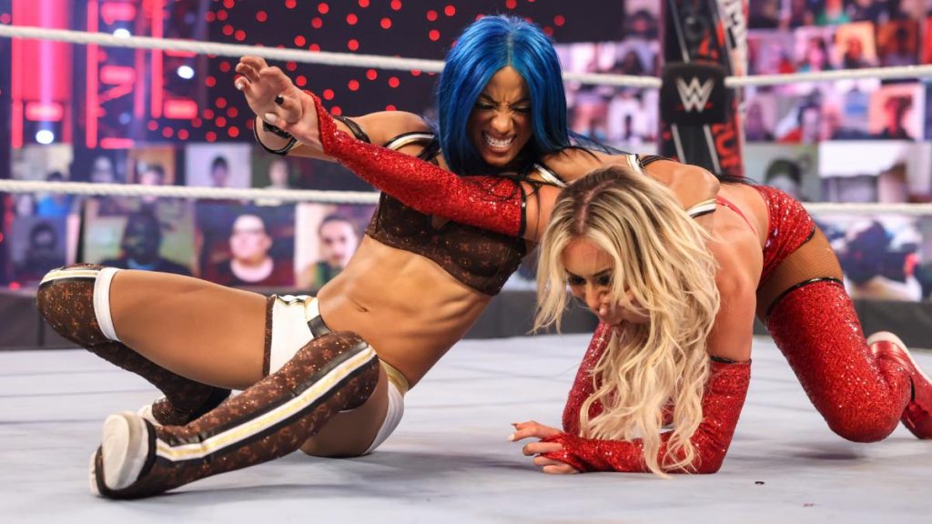 Sasha Banks Carmella Royal Rumble WWE