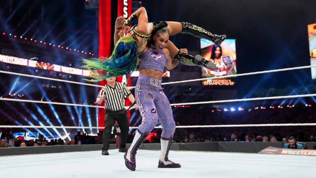 Bianca Belair Sasha Banks Smackdown Women's Championship Wrestlemania 37
