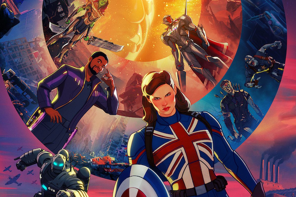 Captain Carter Star-Lord T'Challa Gamora Hydra Stomper Ultron Marvel Studios What If Season One