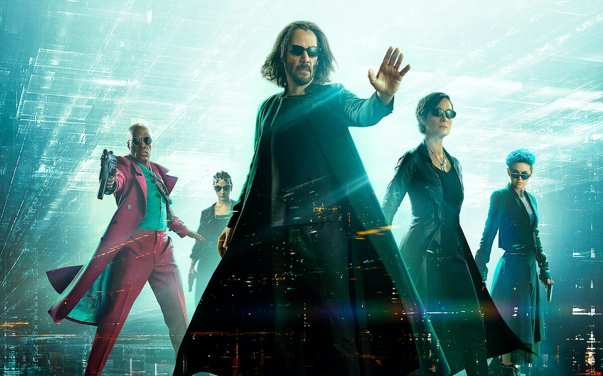 Keanu Reeves Carrie Anne-Moss Jessica Henwick Yahya Abdul-Mateen II Warner Bros. Pictures The Matrix Resurrections