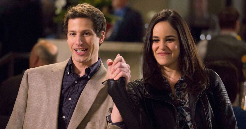 Andy Samberg Melissa Fumero Brooklyn Nine-Nine Universal Television Top 5 Sitcom Couples