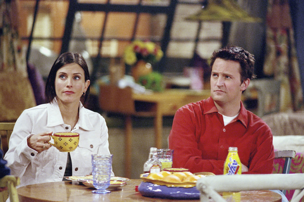 Courtney Cox Matthew Perry Friends Universal Television Top 5 Sitcom Couples