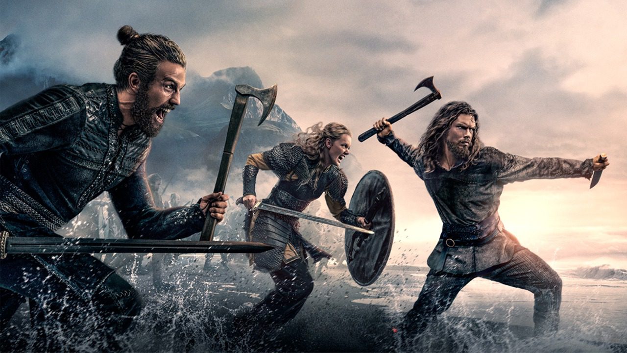 Sam Corlett Leo Suter Bradley Freegard Netflix Vikings Valhalla Season One