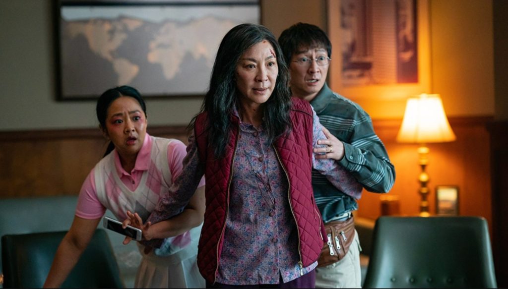 Michelle Yeoh Ke Huay Quan Stephanie Hsu AGBO Everything Everywhere All at Once