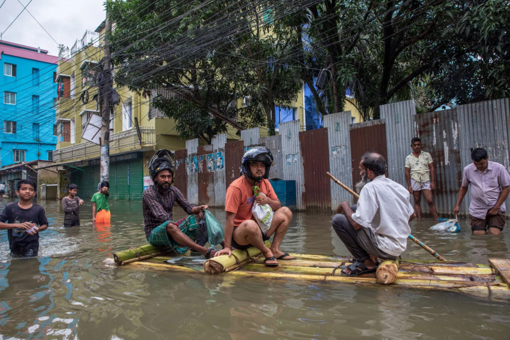 Mushfiqul Alam for NurPhoto via Getty Images Sylhet Floods