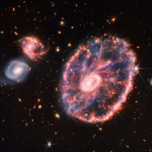 Cartwheel Galaxy NASA James Webb Telescope