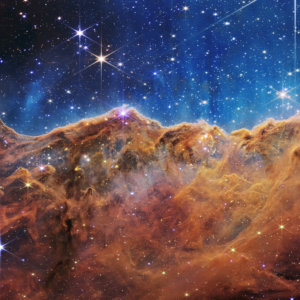 Cosmic Cliffs in the Carina Nebula NASA James Webb Telescope