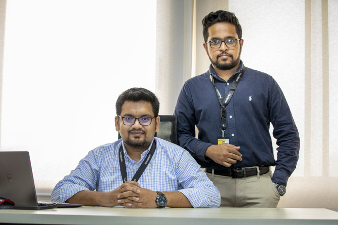 Mir Shahrukh Islam and Zafir Shafiee Chowdhury, co-founders of Bondstein Technology The Business Standard Bondstein
