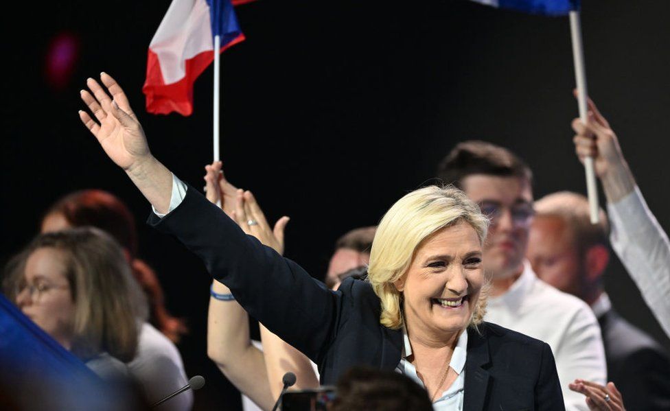 Marine Le Pen has been far-right leader for more than a decade BBC News 2022
