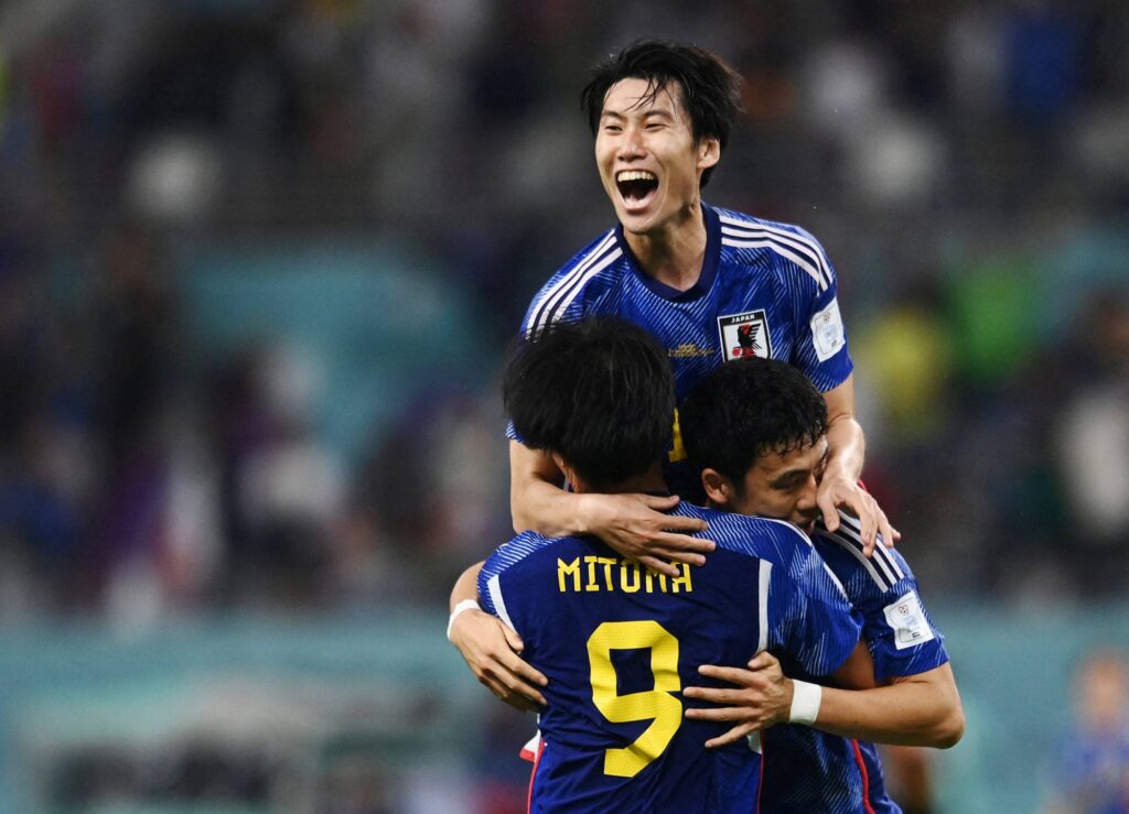Japan win against Germany Annegret Hilse via REUTERS FIFA World Cup 2022 Underdogs