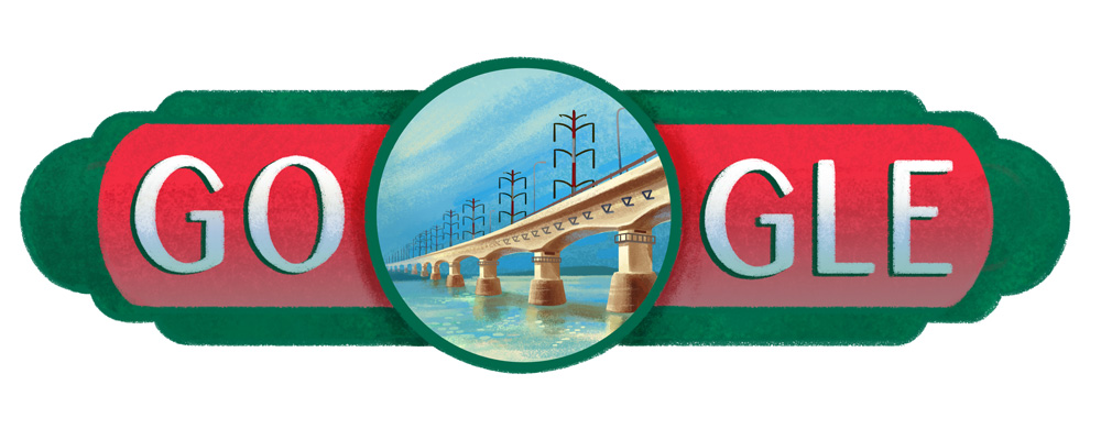 Google Doodle for Bangladesh's Independence Day on 26th of March