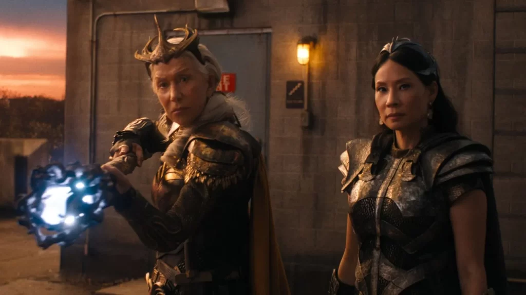 Shazam! Fury of The Gods. Hespera and Kalypso (Lucy Liu and Helen Mirren) | Warner Bros. Pictures