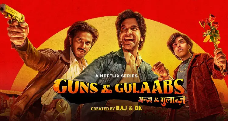 Dulquer Salmaan,Adarsh Gourav,Rajkummar Rao Netflix Guns & Gulaabs