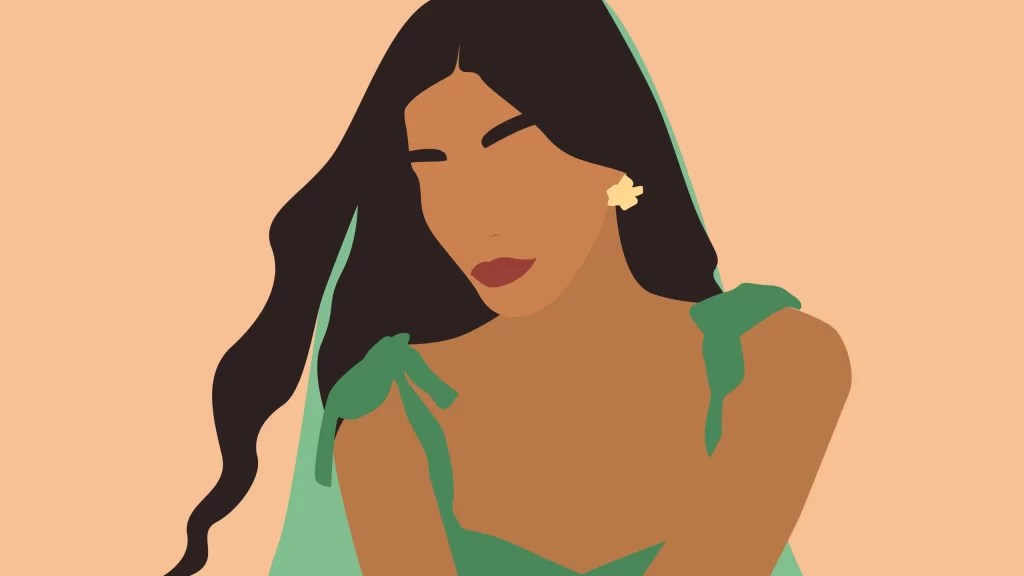South Asian woman silhouette | Glamour UK