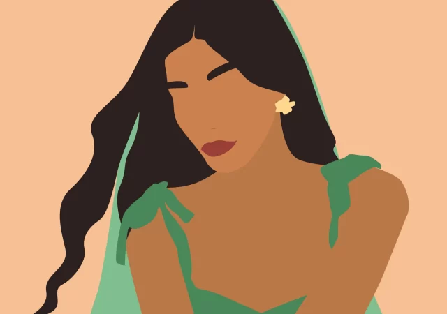 South Asian woman silhouette | Glamour UK