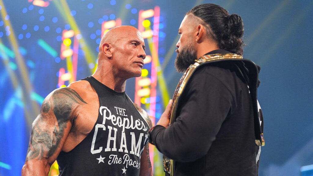 The Rock confronts Roman Reigns | Wrestling Observer