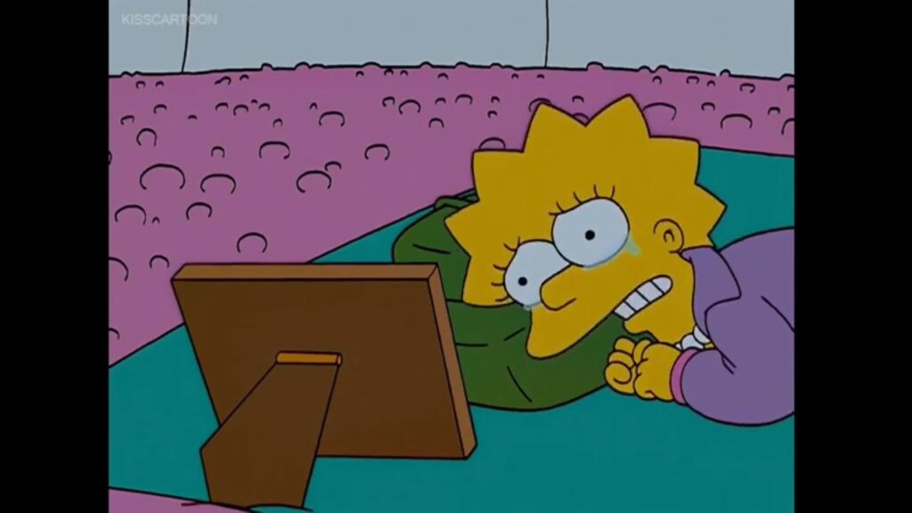 The Simpsons Clip: Lisa Crying | YouTube