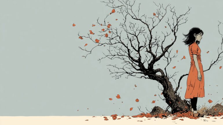 The Orange Flower Tree