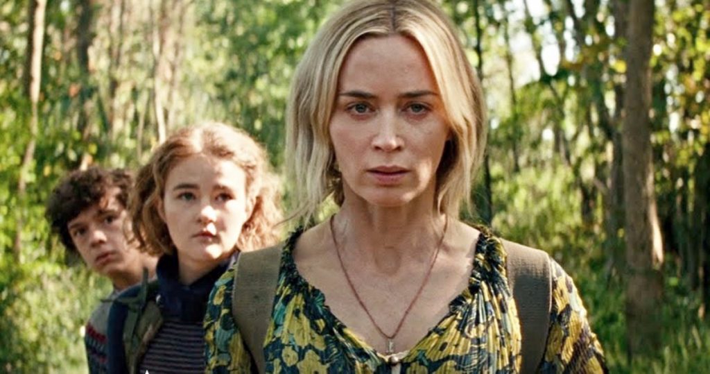 Emily Blunt Noah Jupe Millicent Simmonds A Quiet Place Part II Paramount Pictures