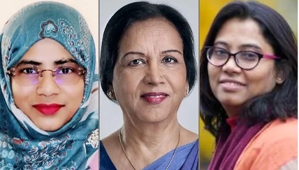 Dr. Salma Sultana Dr. Ferdousi Qadri Professor Saima Sabrina Asian Scientist 100 Dhaka Tribune Inspiring Women Bangladesh 2021