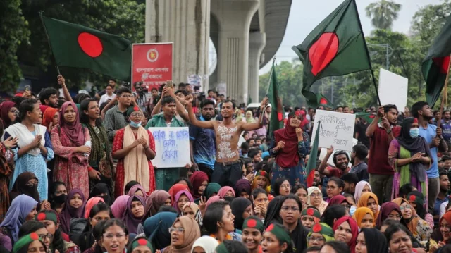 Anti-quota protests- Dhaka Tribune